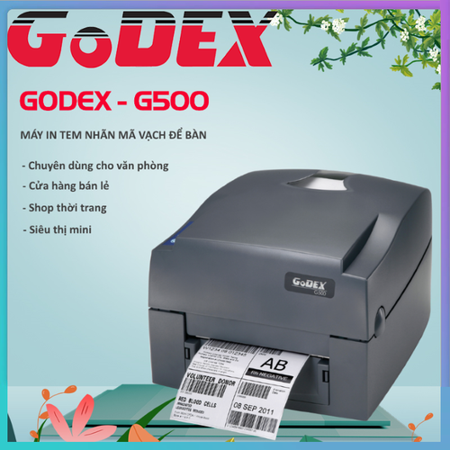 máy in mã vạch godex g500 203dpi